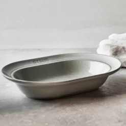 STAUB New Truffle saucer oval, 25 cm White