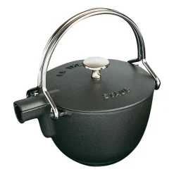 STAUB teapot round 1.15 L, Black Best