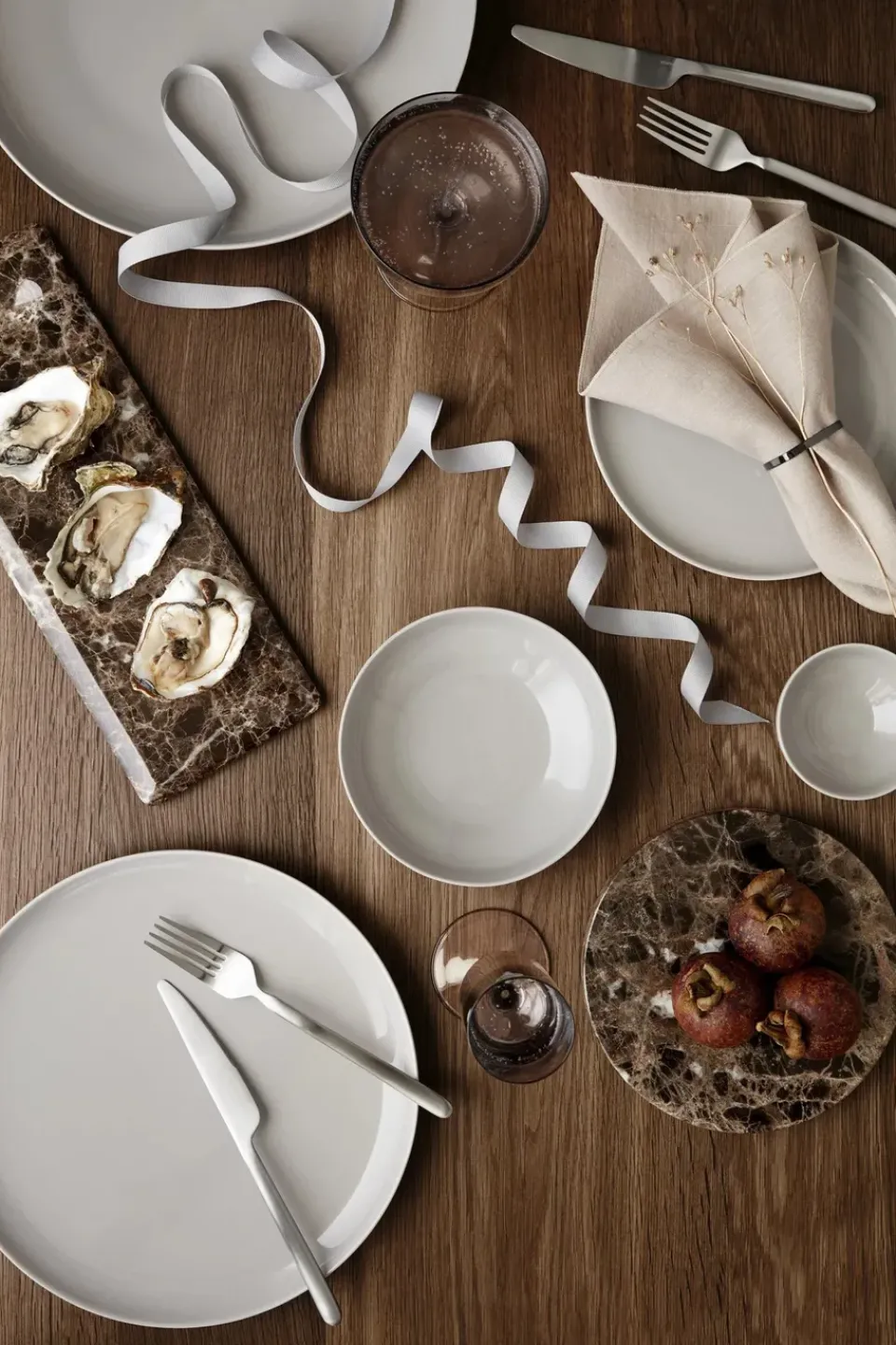 Blomus Stella dessert fork 4-pack, 15.5 cm Silver-coloured Clearance