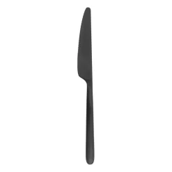 Blomus Stella dinner knife, Black Best