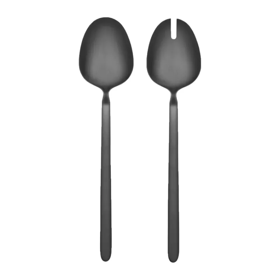 Blomus STELLA salad cutlery 2-pack, 28 cm Black Hot