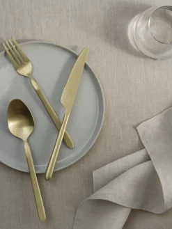 Blomus STELLA tablespoon champagne, 20 cm Gold-coloured Outlet