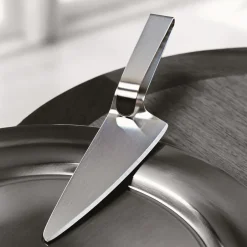 Stelton cake server, polished steel Silver-coloured Outlet