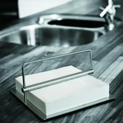 Stelton napkin holder, stainless steel Silver-coloured Online