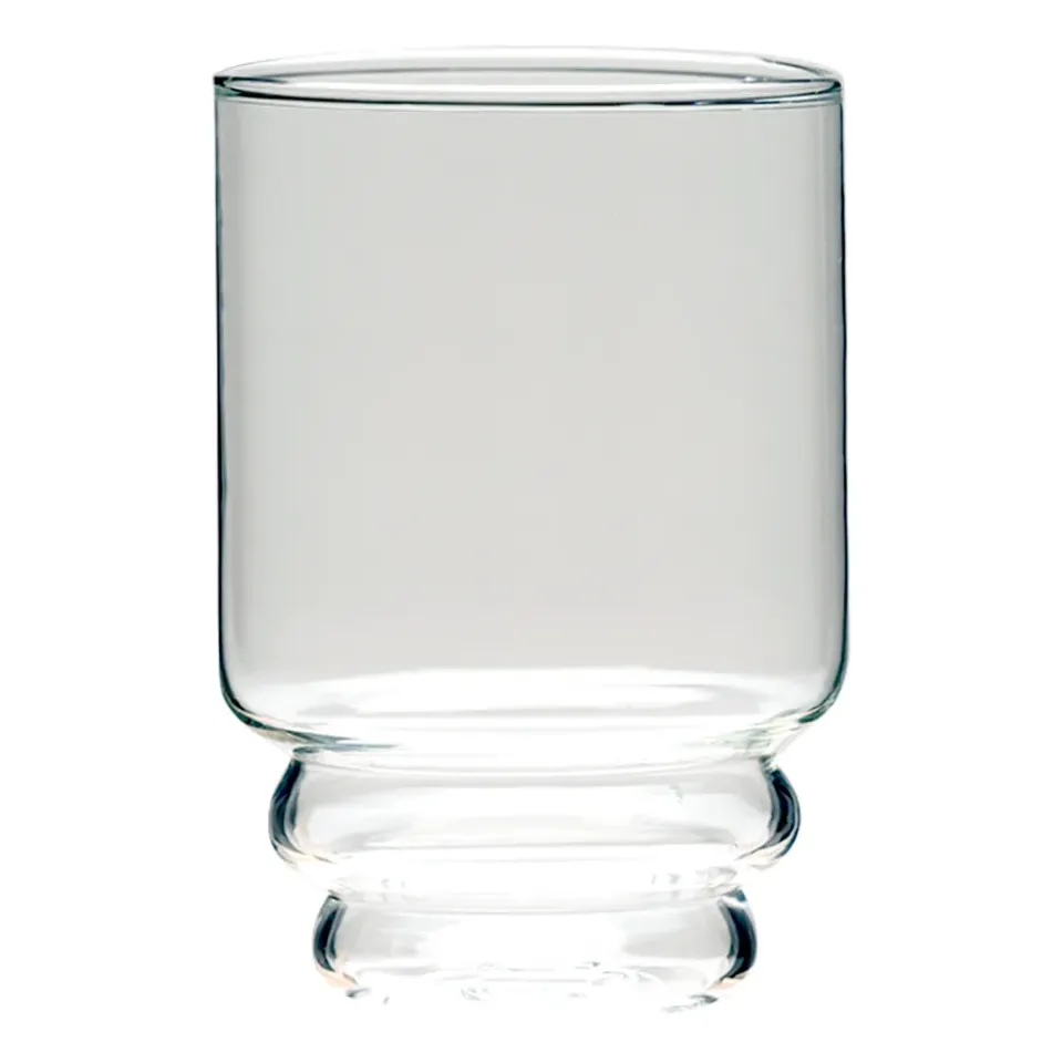Muurla Steps drinking glass 45 cl, Clear Transparent New
