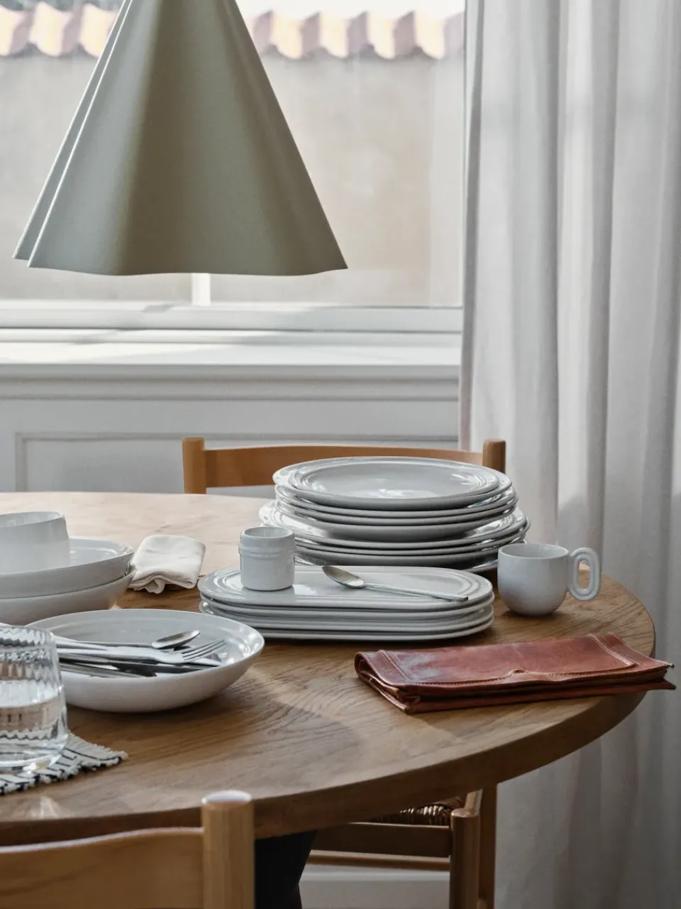 Broste Copenhagen Stevns bowl Ø26.5 cm, Chalk White Online