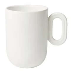 Broste Copenhagen Stevns cup with handle 400 ml, Chalk White Sale
