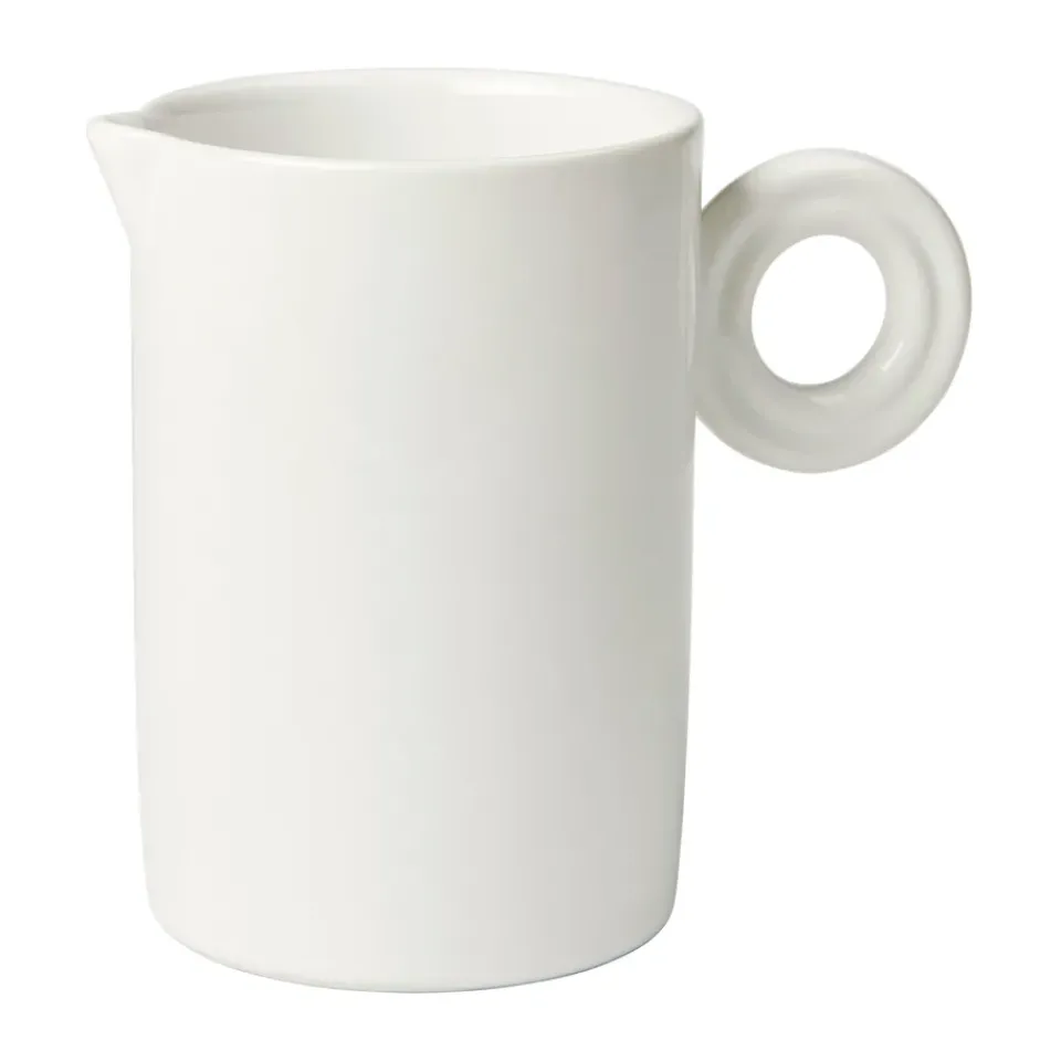 Broste Copenhagen Stevns milk pitcher 40 cl, Chalk White Hot