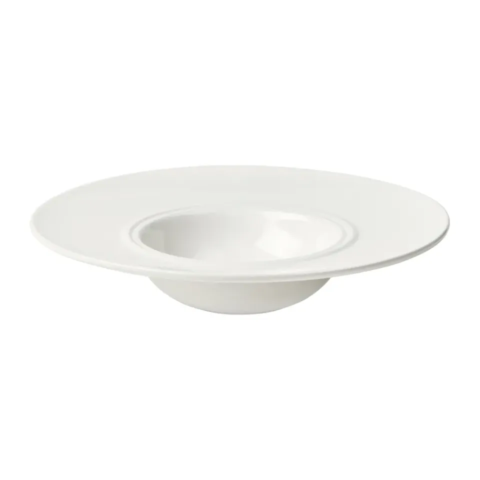 Broste Copenhagen Stevns pasta plate Ø26 cm, Chalk White