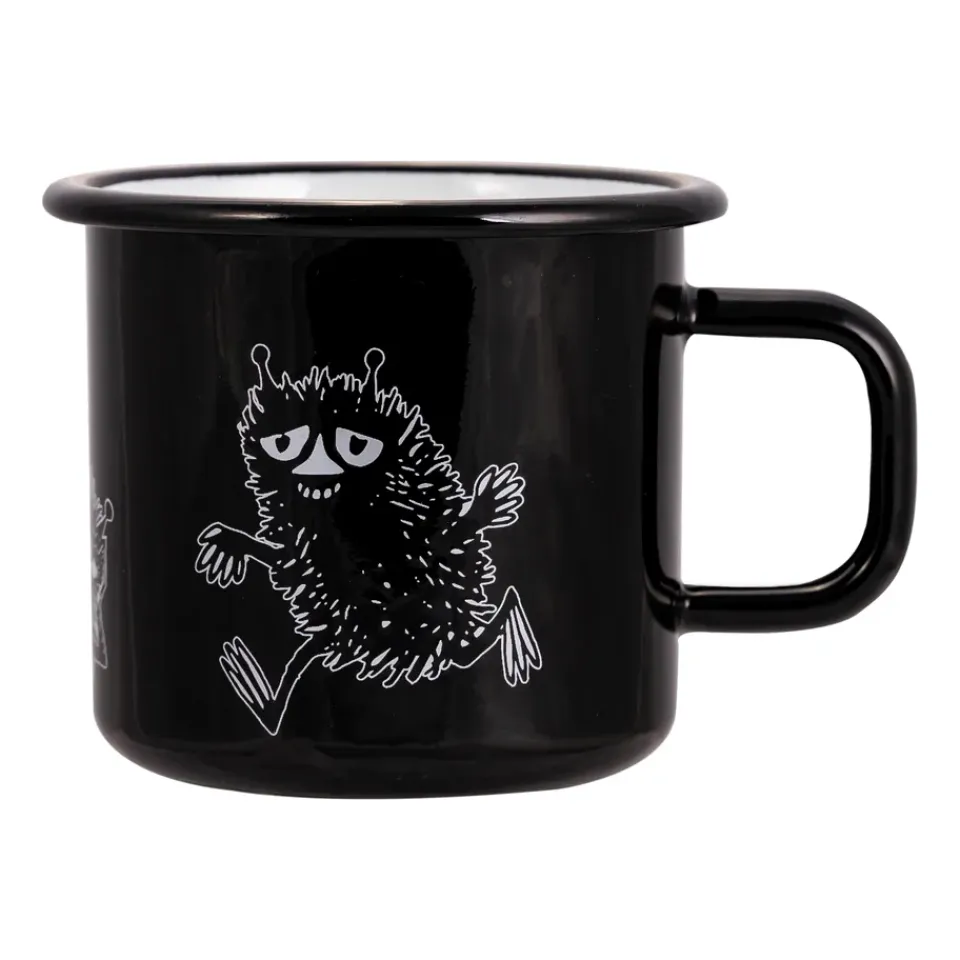 Muurla Stinky enamel mug 37 cl, Black Sale