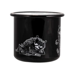 Muurla Stinky enamel mug 37 cl, Black Sale