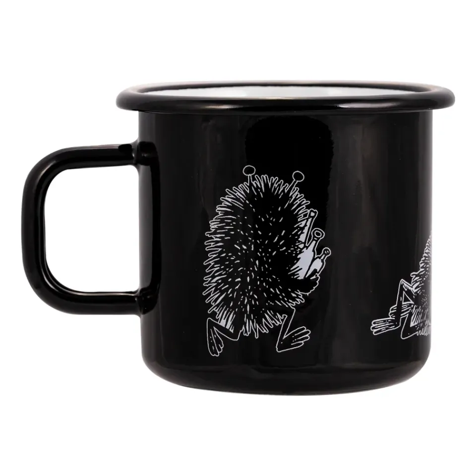 Muurla Stinky enamel mug 37 cl, Black Sale