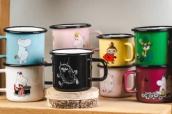 Muurla Stinky enamel mug 37 cl, Black Sale