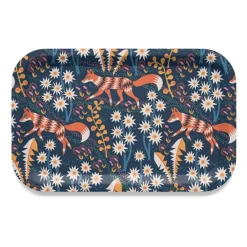 Arvidssons Textil Stjärnspeja tray 21x31 cm, Dark Blue Online