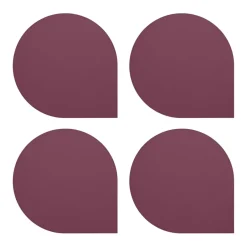 AYTM Stoa coaster 4-pack, Bordeaux Red Outlet