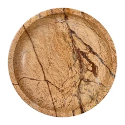 Sagaform Stone bowl large Ø28 cm, forest marble Brown Sale