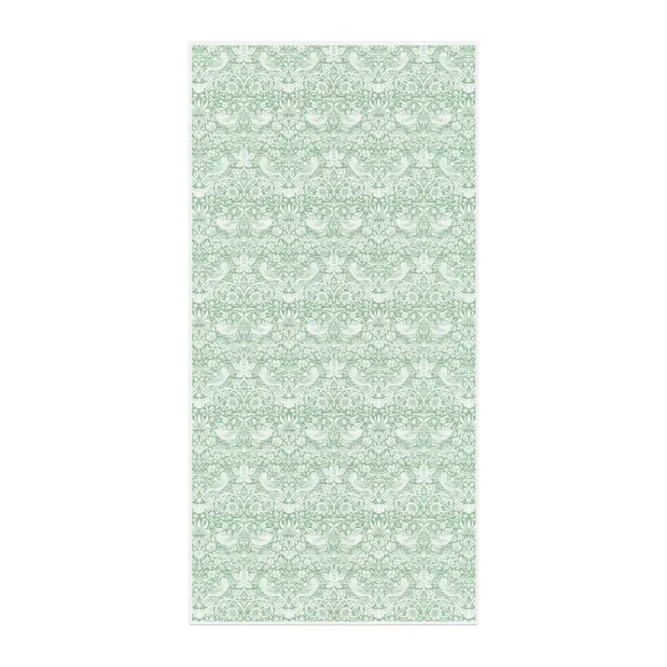 Ekelund Linneväveri Strawberry Thief tablecloth 150x300 cm, Green Outlet