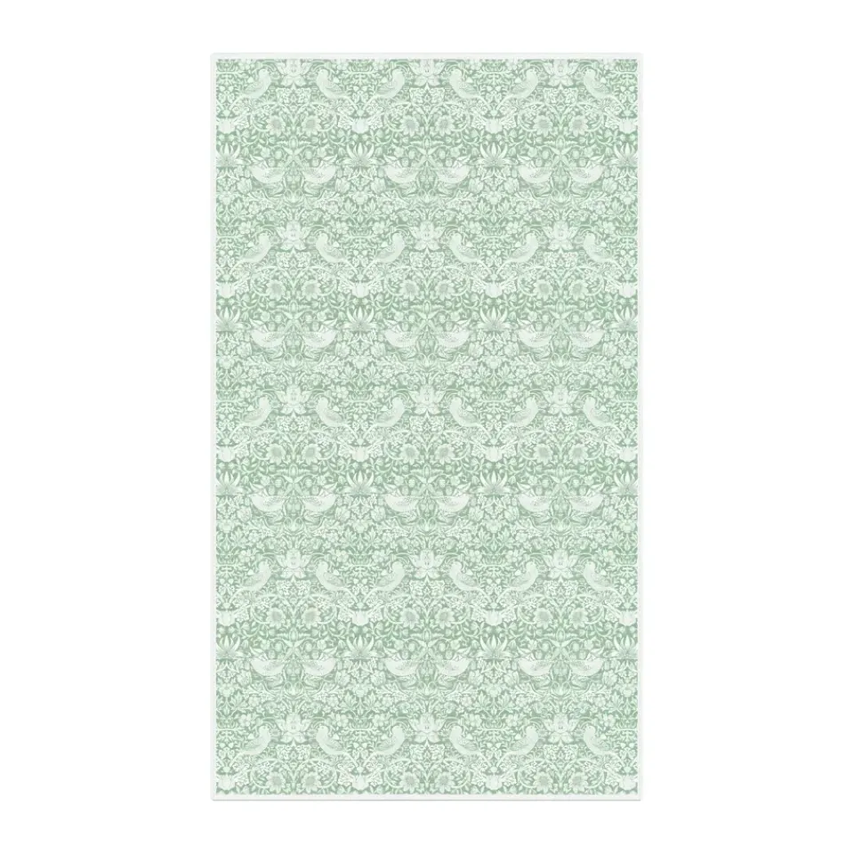 Ekelund Linneväveri Strawberry Thief tablecloth 150x250 cm, Green Outlet