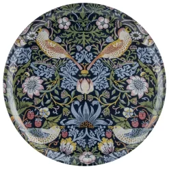 Åry Home Strawberry Thief tray, Ø 38 cm Multi New