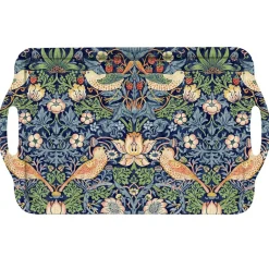 Pimpernel Strawberry Thief tray with handle, Blue Sale