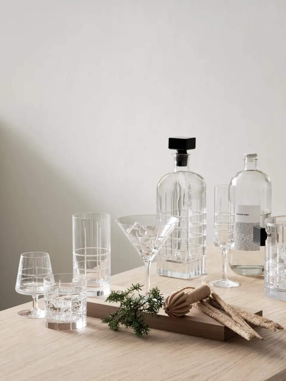 Orrefors Street highball glass 45 cl 4-pack, Clear Transparent New
