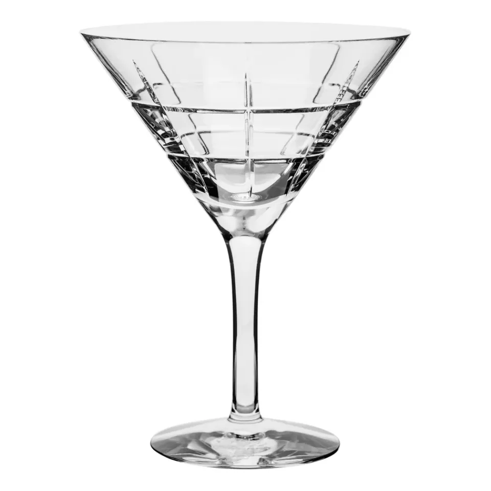 Orrefors Street martini glass, Clear Transparent Hot