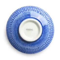 Mateus Stripes bowl Ø15 cm, Light Blue Sale