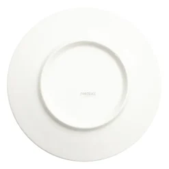 Mateus Stripes plate Ø21 cm, Cinnamon Brown Best
