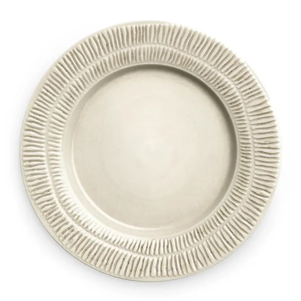 Mateus Stripes plate Ø28 cm, sand Beige Online