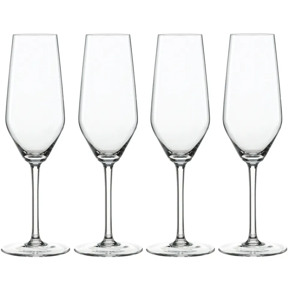 Spiegelau Style champagne glass 4-pack, 24 cl Transparent Discount