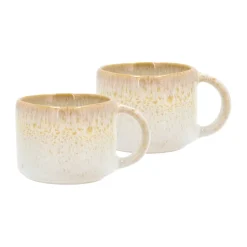 Villa Collection Styles espresso cup 8 cl 2-pack, Creme-sand WhiteBeige Online