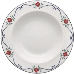 Rörstrand Sundborn plate deep, 21 cm BlueRed Online