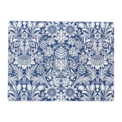 Klippan Yllefabrik Sunflower placemat 30x40 cm, Dark denim Blue Clearance