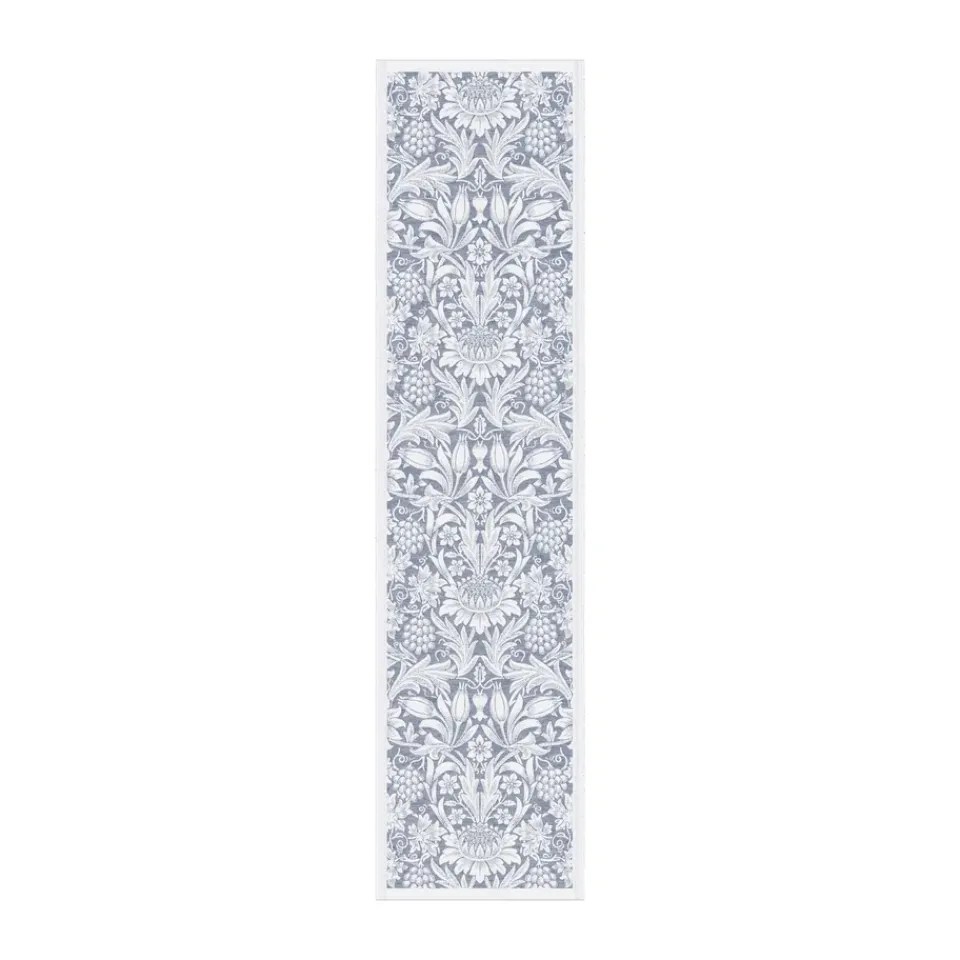 Ekelund Linneväveri Sunflower table runner 35x140 cm, Blue New