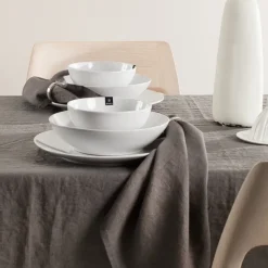 Himla Sunshine napkin 4-pack, Charcoal (dark ) Grey Outlet
