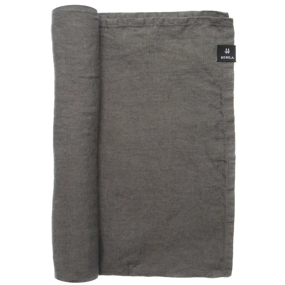 Himla Sunshine table runner, Charcoal Grey