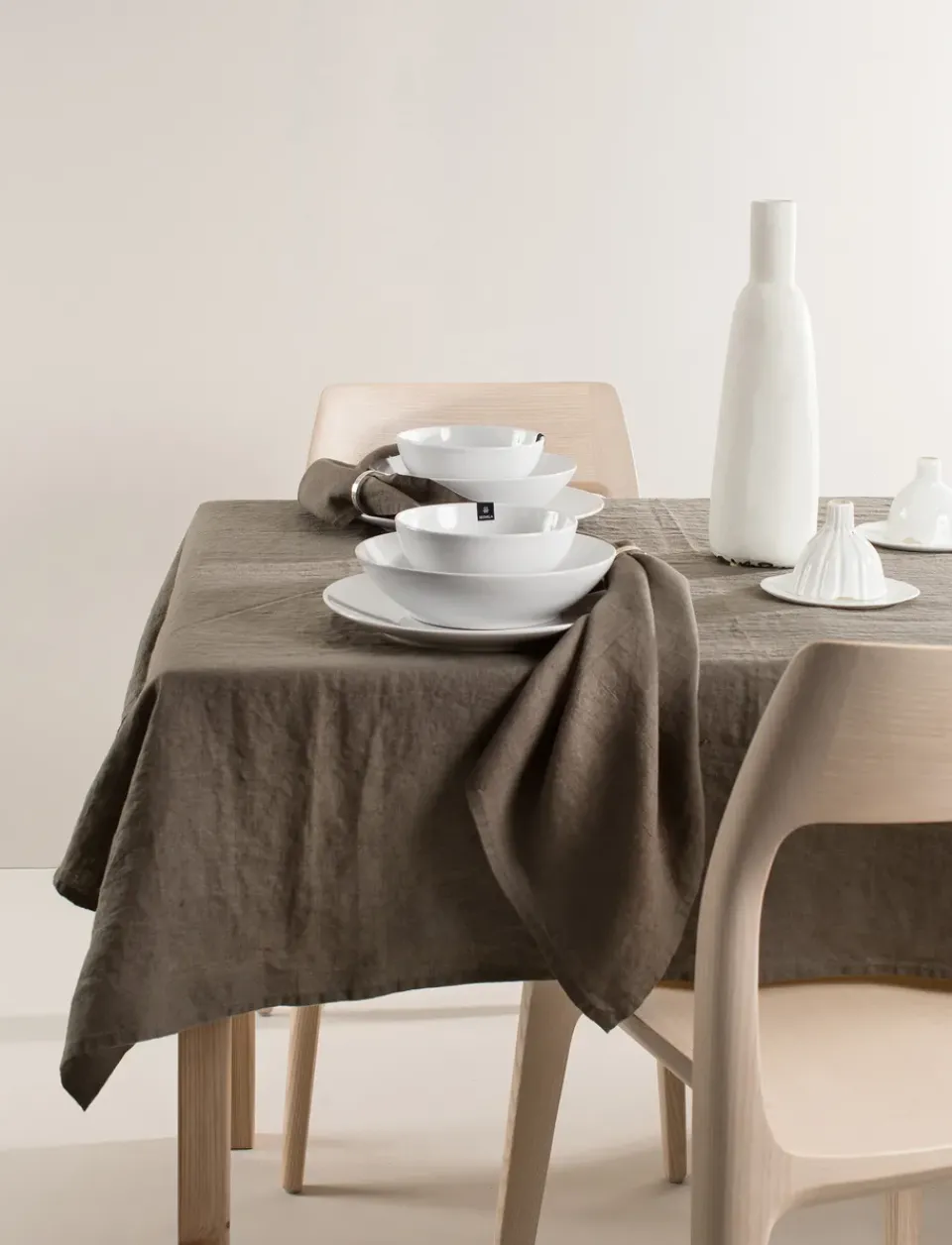 Himla Sunshine tablecloth, Coffee, 145x250 cm Brown Clearance