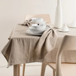 Himla Sunshine tablecloth natural, 145x250 cm BeigeBrown Discount