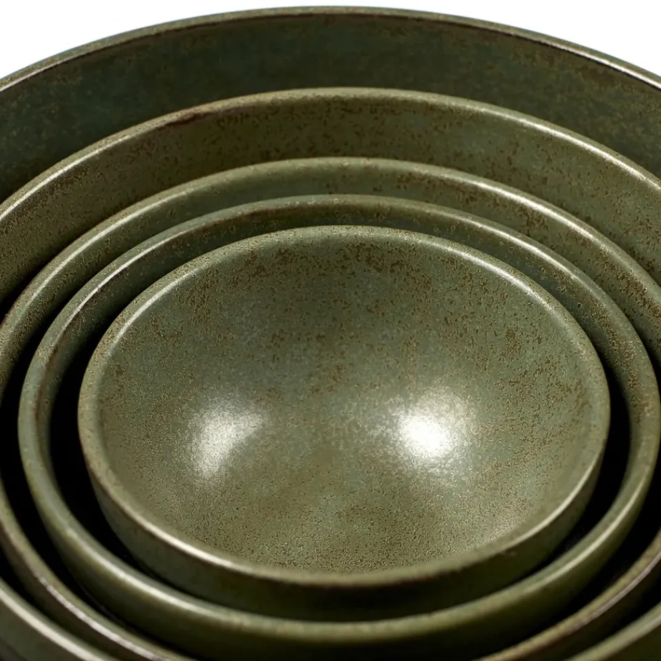 Serax Surface deep plate 16 cm, camo Green Sale