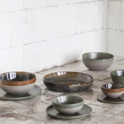 Serax Surface deep plate 19 cm, indi grey Multi New