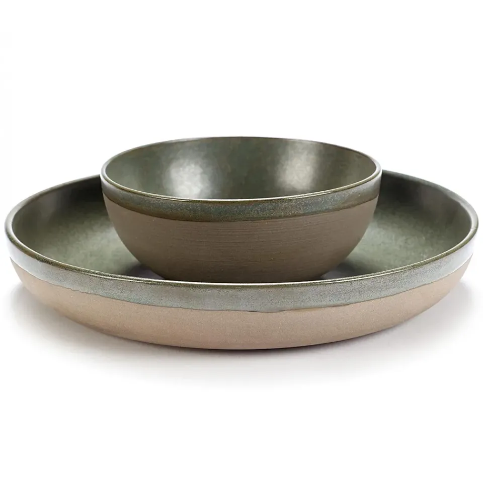 Serax Surface serving saucer 32 cm, camo Green
