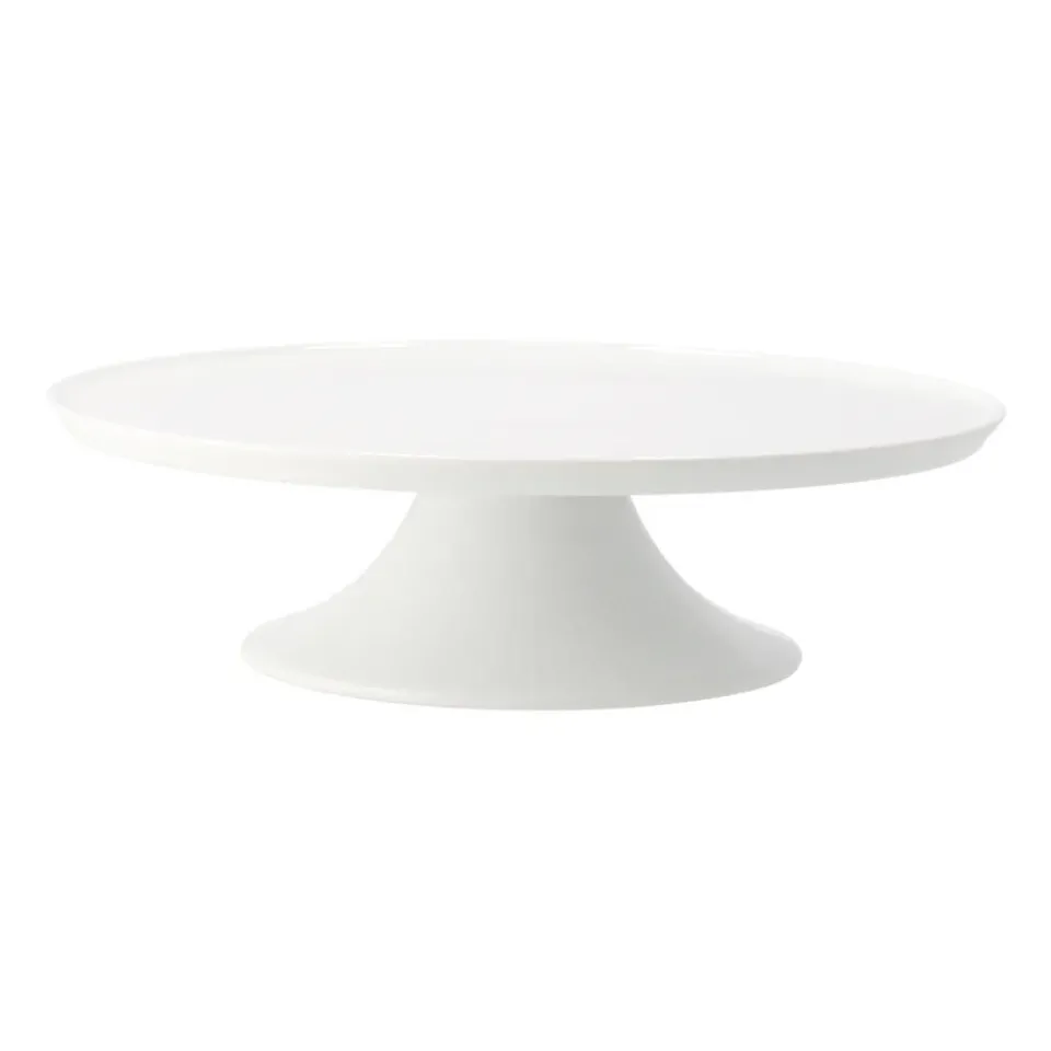 Rörstrand Swedish Grace cake plate 31 cm, snow White Best