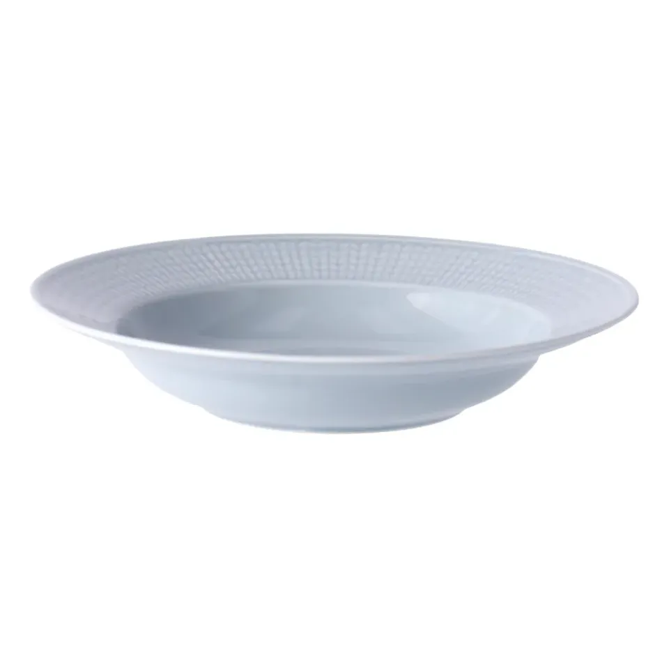 Rörstrand Swedish Grace deep plate Ø25 cm, ice (light ) Blue New