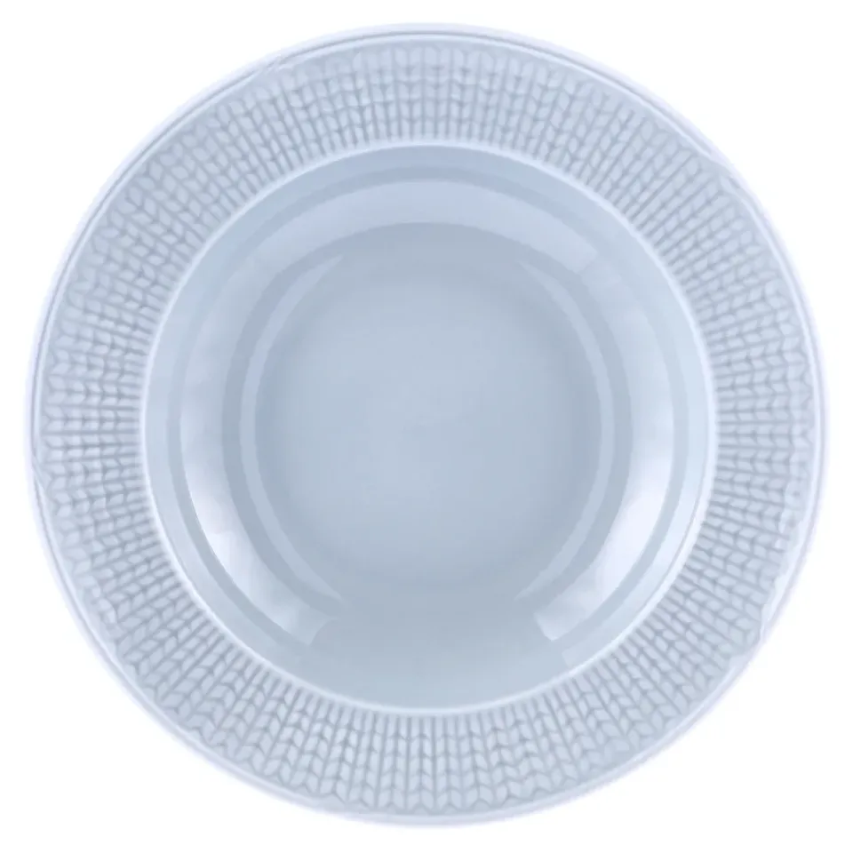 Rörstrand Swedish Grace deep plate Ø25 cm, ice (light ) Blue New