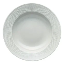 Rörstrand Swedish Grace deep plate Ø25 cm, Mist Grey