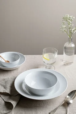 Rörstrand Swedish Grace deep plate Ø19 cm, snow White Outlet