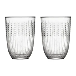 Rörstrand Swedish Grace drinking glass 37 cl 2-pack, Clear Transparent Clearance