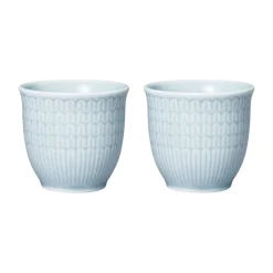 Rörstrand Swedish Grace egg cup 2-pack, Ice Blue Outlet