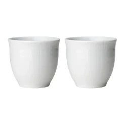 Rörstrand Swedish Grace egg cup 2-pack, Snow White Sale