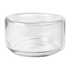 Broste Copenhagen Sylvia bowl Ø21x12 cm, Clear Transparent Hot